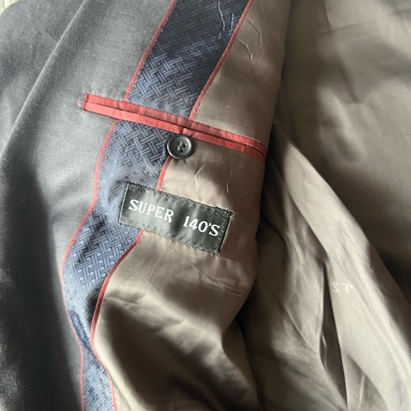 Paul Smith London Men’s Grey Blazer Wool Blend Size 54 Super 140 S NWT - Picture 8 of 16